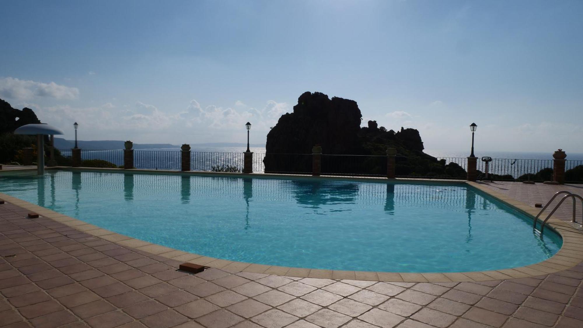 Il Tramonto Tanca Piras Villa Nebida Exteriör bild