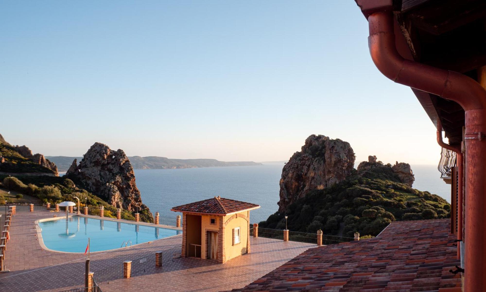 Il Tramonto Tanca Piras Villa Nebida Exteriör bild